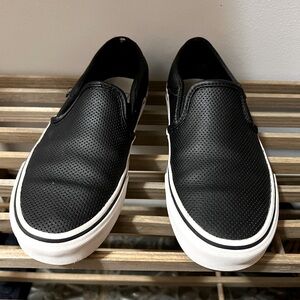 Vans Slip-On Leather Sneakers